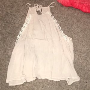 Tank Top with lace sides